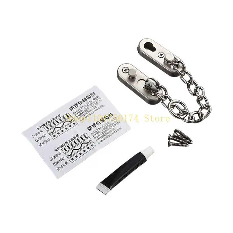 Premium Steel Door Security Chain Heavy Construction Breakage Feature Quiet Closing Mechanism Top Sale
