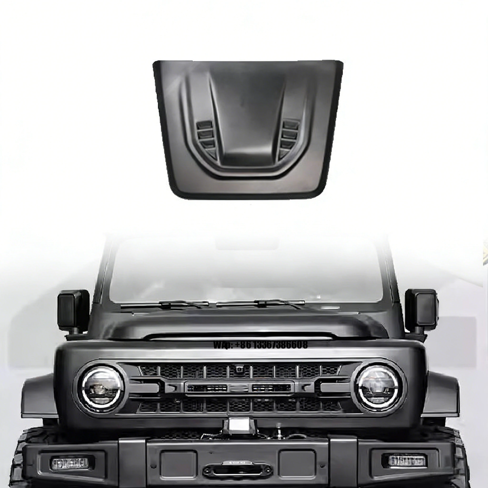 

New Design Carbon Fiber Engine Cover Bonnet Hood for BAW 212 Accessories