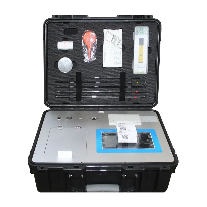 Electronic high-intelligence soil fertilizer nutrient detector, nitrogen, phosphorus and potassium pH, high-precision soil