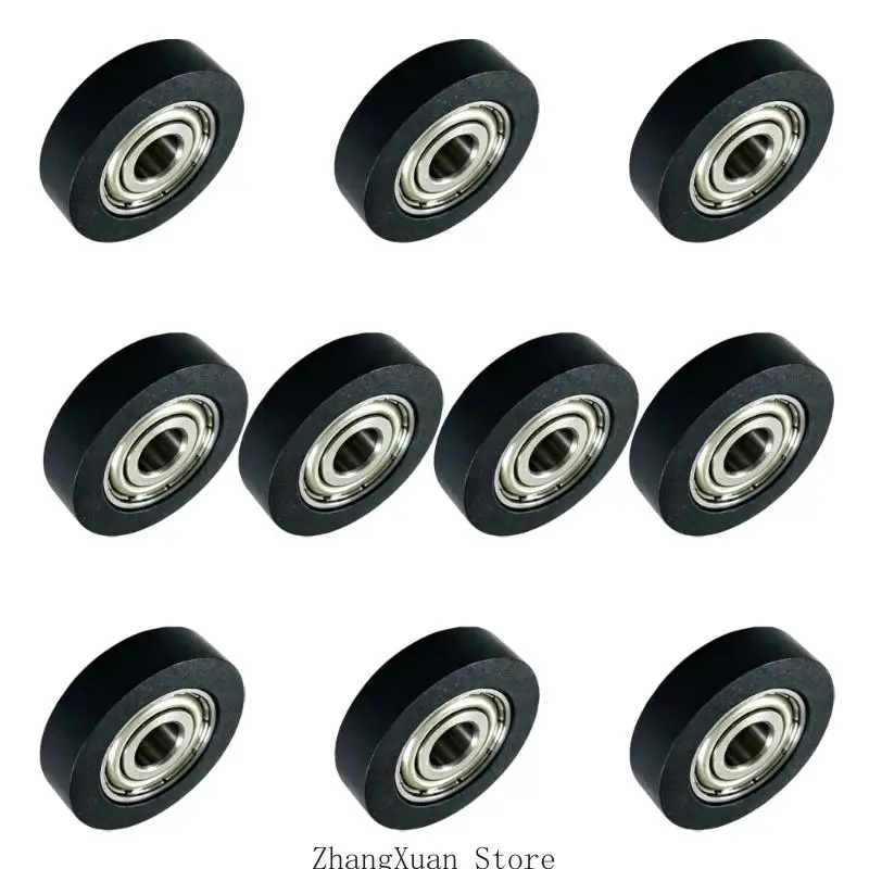 Wartungsrollenlager-Flachradsatz für Schiebepaneel-Service, 10er-Pack 3XUF – Detail 8