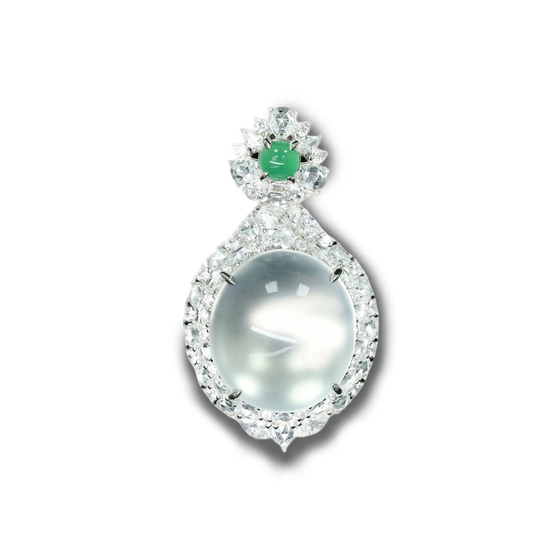 

New S925 Silver Pendant High Carbon Diamond White Natural Hot Selling New Chinese Versatile Girl Pendant Wedding Jewelry