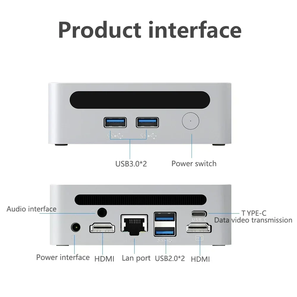 SZBOX Ryzen 5 4500U/R7 4800H/R7 5700U/R7 5800U كمبيوتر صغير ويندوز 11 DDR4 3200Mhz NVME SSD WiFi 6 BT 5.2 كمبيوتر ألعاب