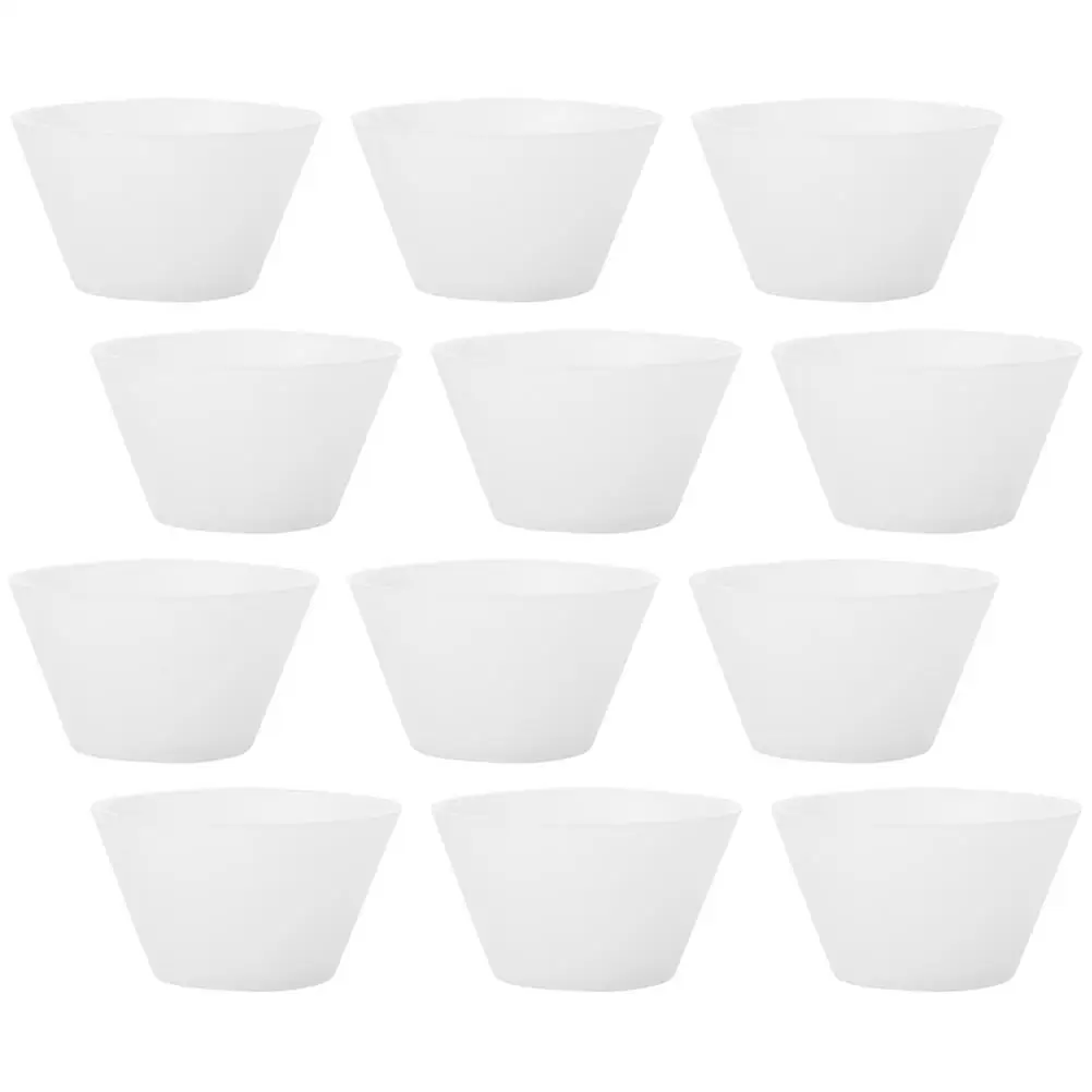 

20 Pcs Glue Mixing Cups Silicone Bowls for Epoxy Resin DIY Craft Tools White Small Size Jewelry Making Resin
