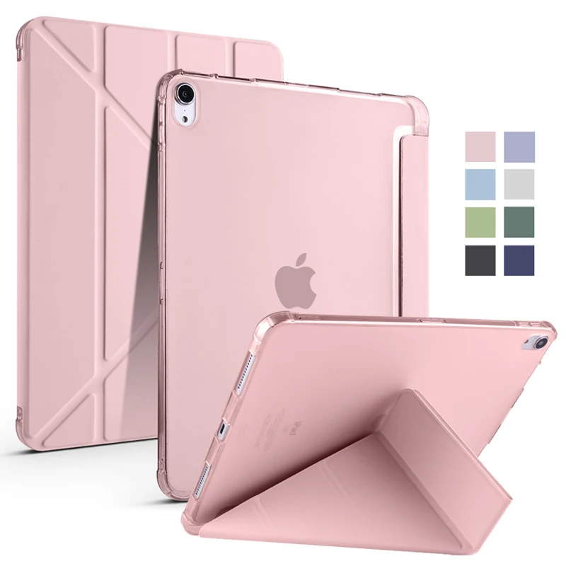 For iPad Case 10th Generation PU Leather TPU Back Fold Stand Cover For iPad 10 10th Generation 10.9 inch Case with Pen Holder