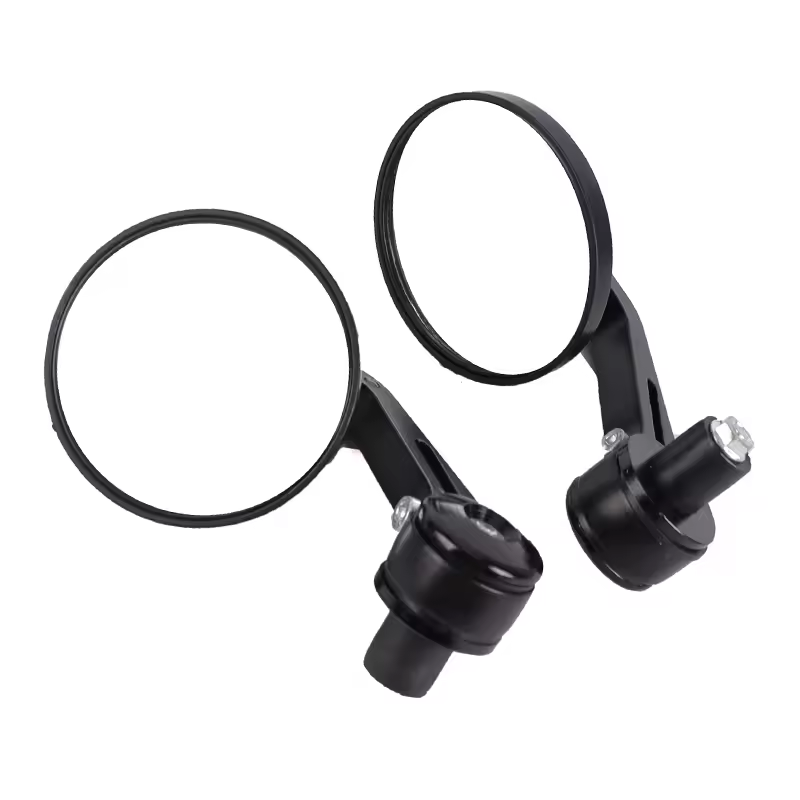 Accessoires de Moto 7/8 "rétroviseurs arrière d'extrémité de barre ronde pour café Racer Moto rétroviseurs latéraux Moto Scooters rétroviseur