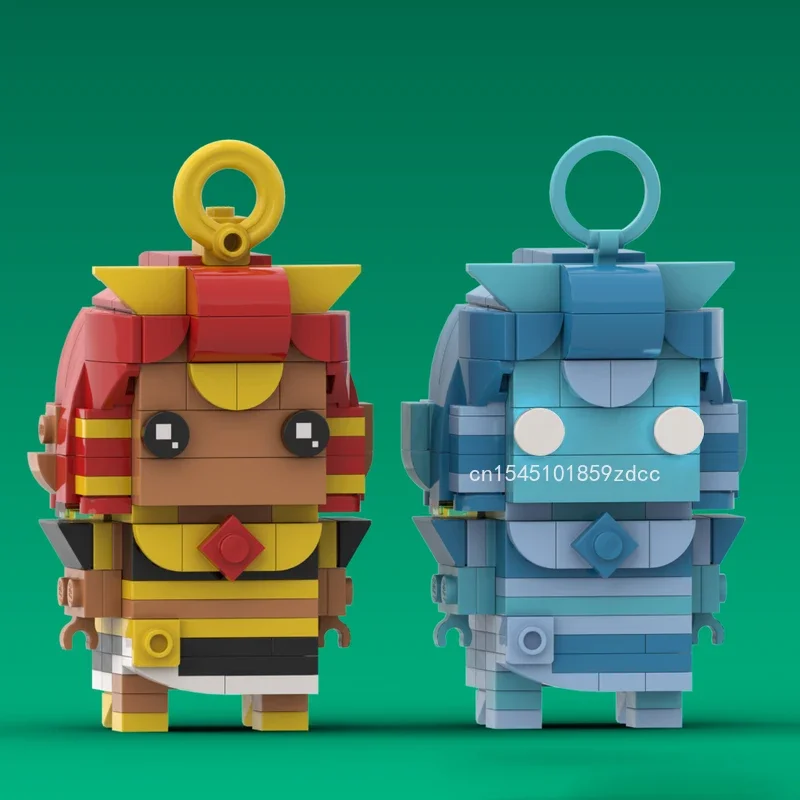 MOC Zeldaed princesse Purah Mineru Tulin Riju modèle blocs de construction ensemble jeu figurines d'action briques jouets idée ensembles cadeau