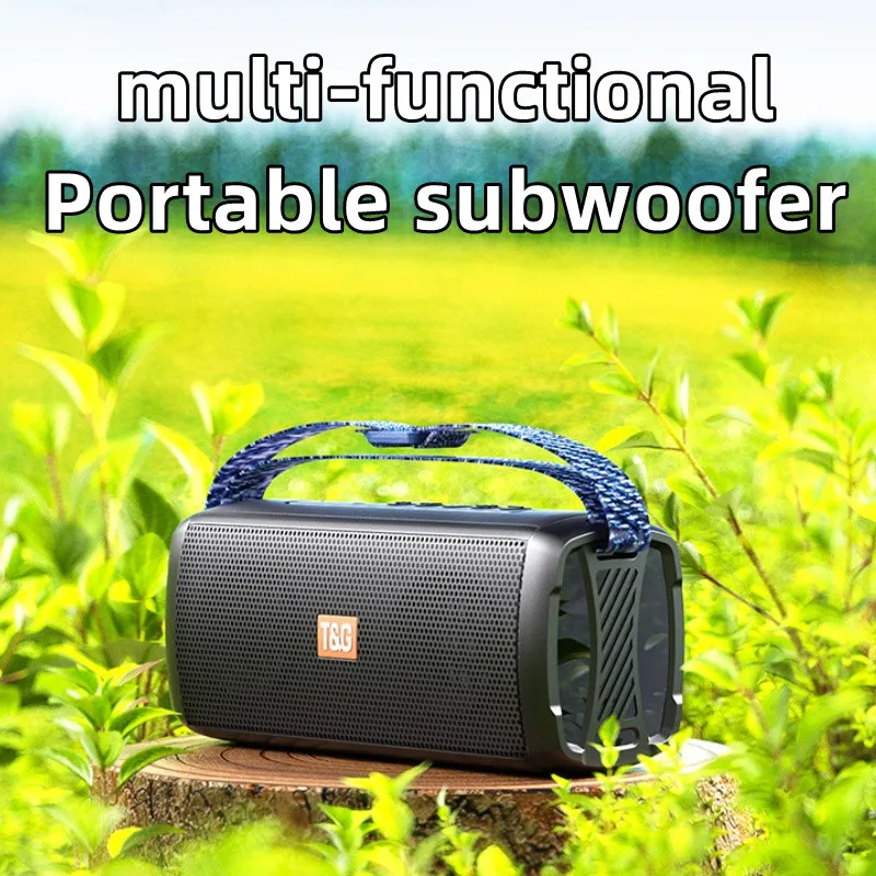 Portable Wireless Subwoofer Radio Waterproof Music Bocina Coluna Home Theater Soundbar Caixa De Som Bluetooth Speaker Sound Box