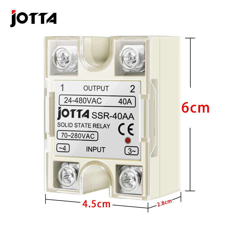 Solid State Relay AC220V SSR 10AA 25AA 40AA Single Phase AC Control AC