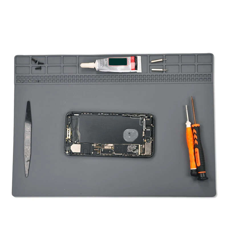 

Electronics Repair Mat Heat Insulation Repair Pad Soldering Work Station Mat Maintenance Plat