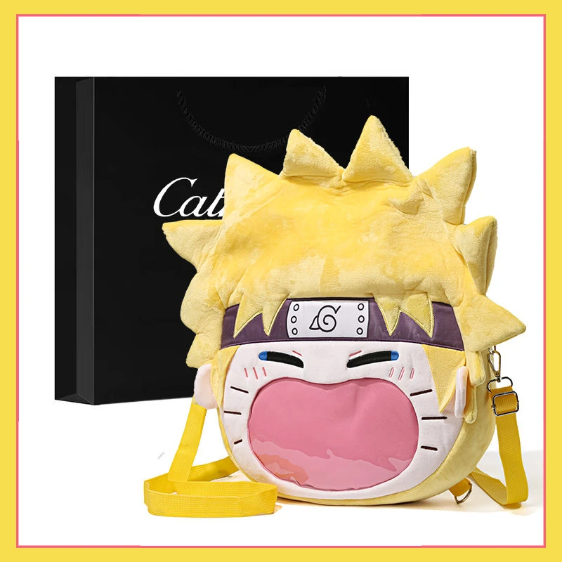 

Popular cartoon Naruto Breeze surrounding vortex Naruto pain bag cartoon doll anime cartoon backpack messenger bag gift