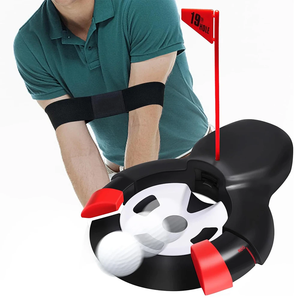 Manufacture Electric Golf Ball Returner for Putting Practice New Golf Putting Machine Automatic Golf Putting Cup