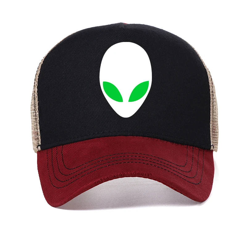 

Alien caps Unisex Caps Hip Hop Gorros Men Women Baseball Cap cool Summer Mesh Breathable Trucker hat Fashion Space Alien hats