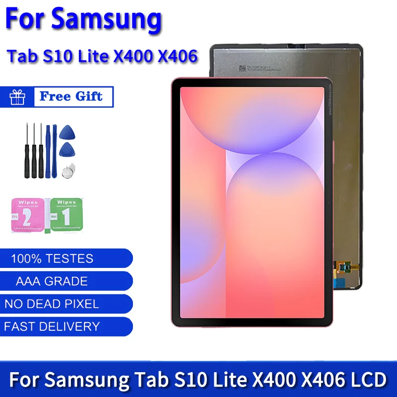 109-inch-for-samsung-tab-s10-lite-x400-x406-lcd-display-touch-digitizer-assembly-sm-x400-sm-x406b-lcd-replacement