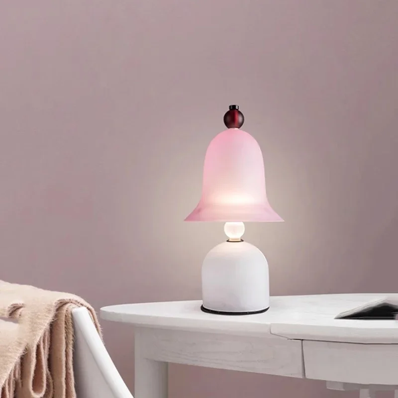 FAIRY Nordic Modern Pink Table Lamp Designer Creative Living Room Bedroom Children's room Minimalist Art Lighting FixtuFixtures image 4