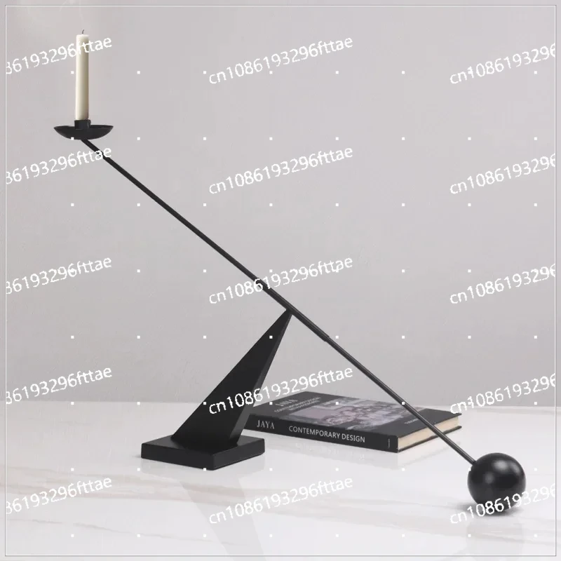 Indoor Unique Candle Holders Bedroom Industrial Modern Vintage Candle Stand Living Room Hotel Centre Table Home Decoration