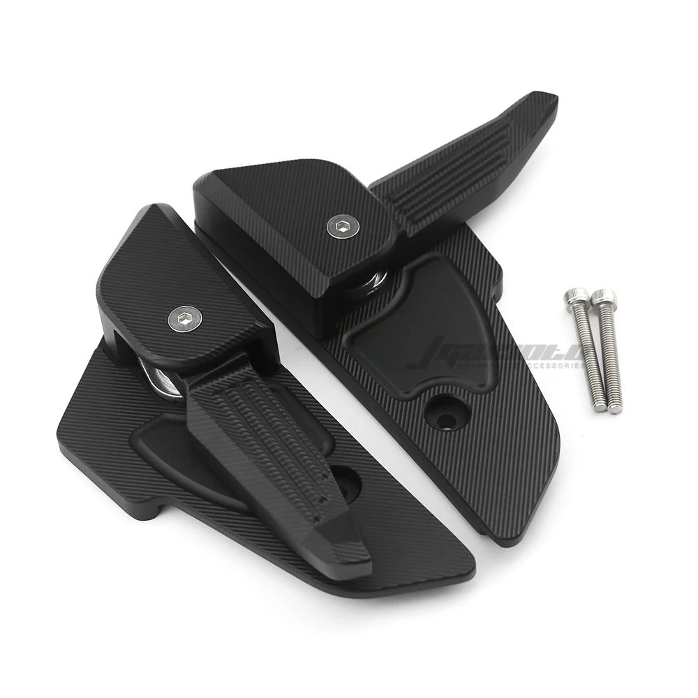 STLF دراجة نارية مسند القدمين الركاب الخلفي طوي دواسة سكوتر ملحق خطوات القدم أوتاد لفيسبا S150