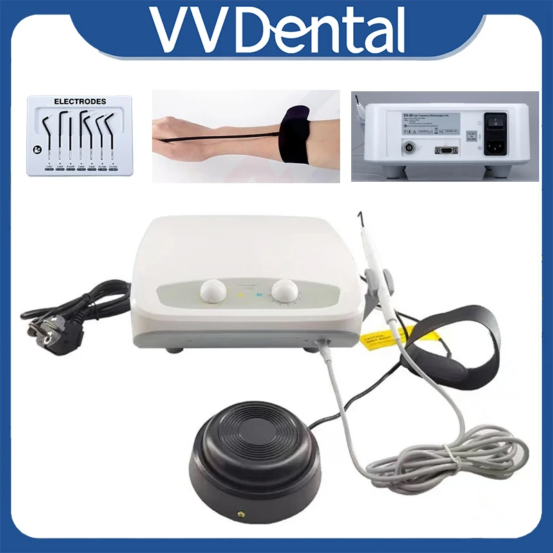 

VVDental Electrosurgical Unit Dentisty Electrosurgery System High Frequency Electric Knife Surgical Scalpel With 7pcs Electrodes