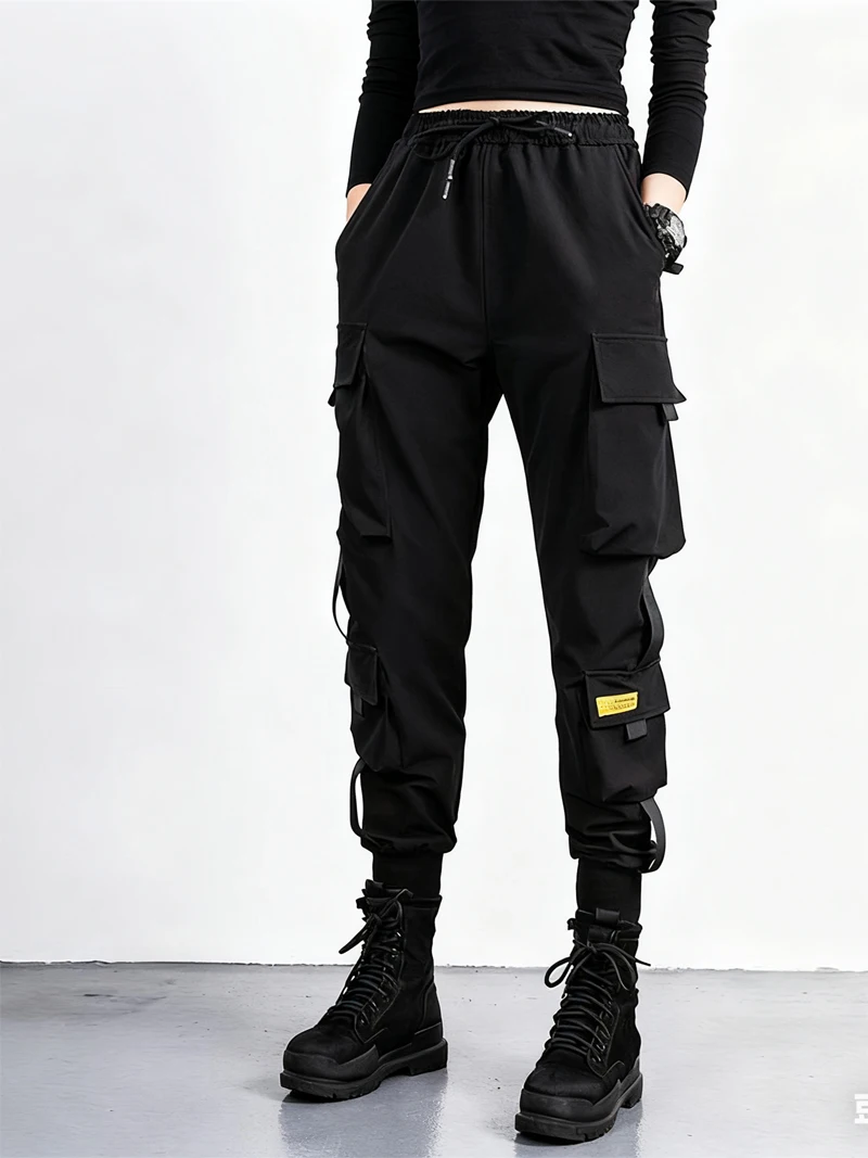 Pantalones Cargo para mujer verano poliéster delgado vacaciones románticas secado rápido absorbente ligero para relajación en la playa Sexy