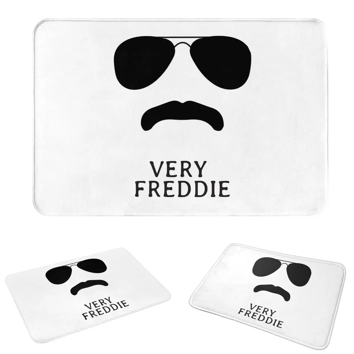 Freddie Mercury Attitude Doormat Antiwear Carpet Rug Kitchen Entrance Home Floor Mat for Balcony Footpad Mats