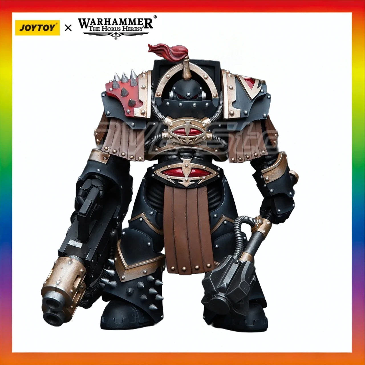 

In Stock Original JOYTOY Warhammer 40K Sons of HorusJustaerin Terminator Squad Multi-melta and Power Maul 1/18 Action Figure