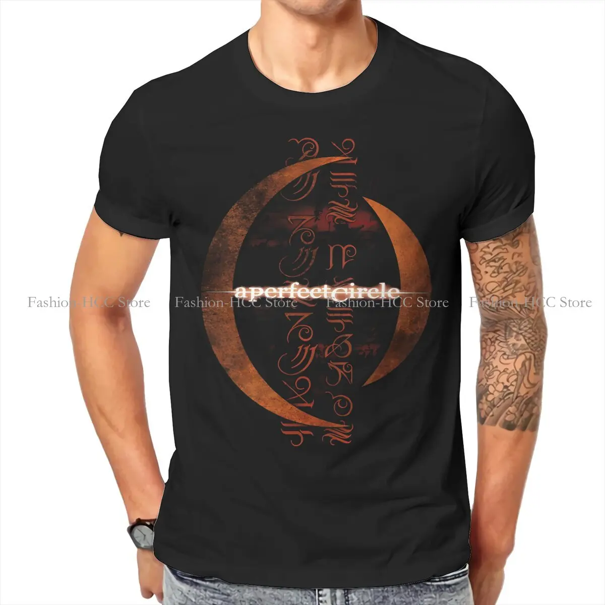 Tool Band A Perfect Circle   Mer De Noms T Shirt Harajuku Grunge Men's Tshirt Cotton Men Clothes