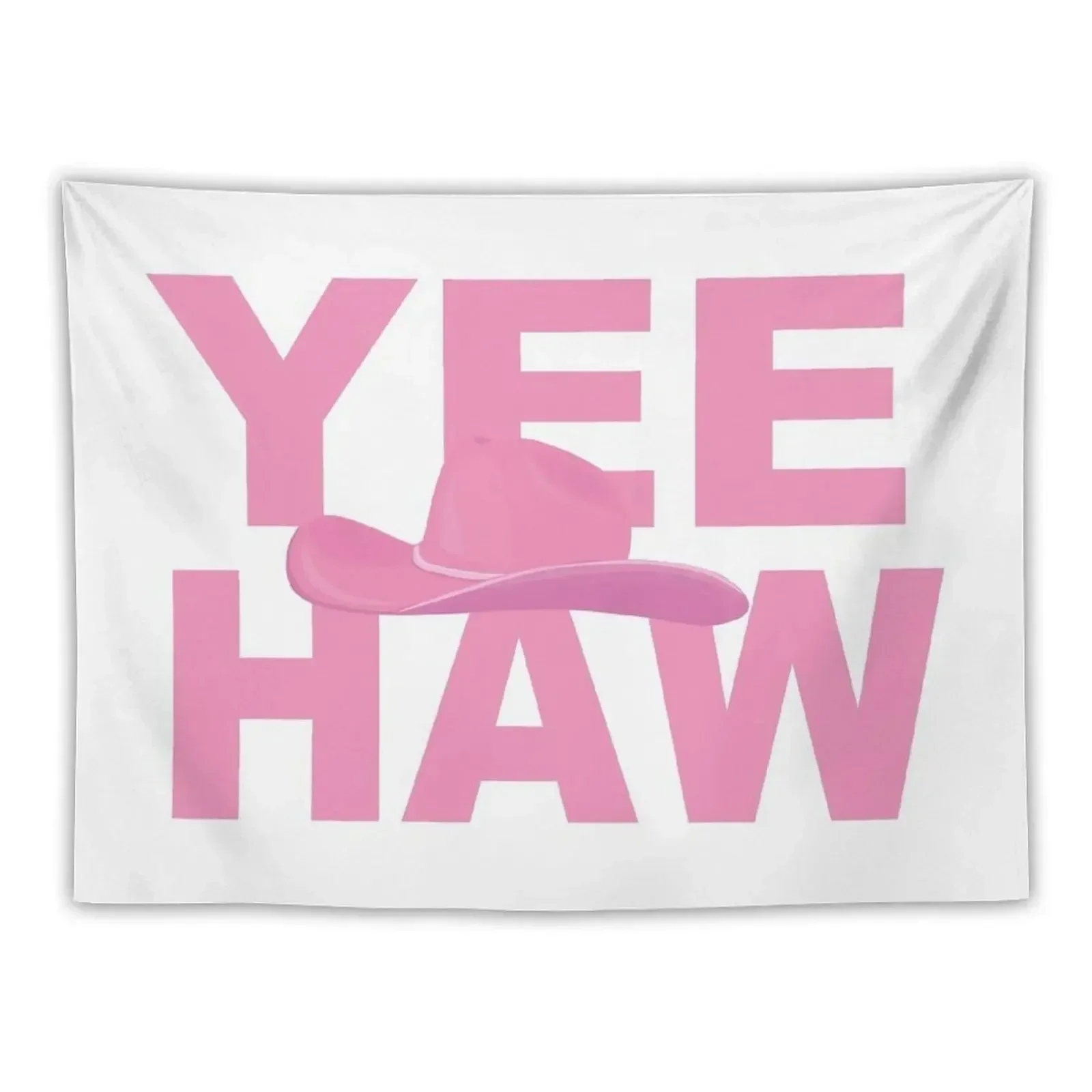 Yeehaw Cowboy Hat Tapestry For Bedroom Bedroom Decor Aesthetic Wall Carpet Cute Room Decor Tapestry