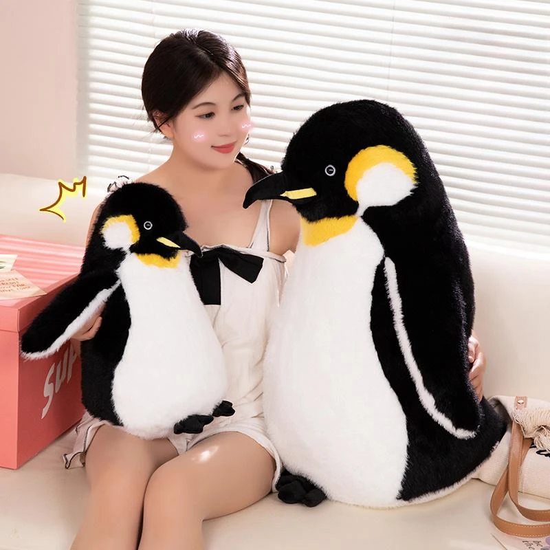 Kawaii Przytulny Gruby Pingwin Pluszowy Miękki Gigant Śliczny Zabawki Wypchane Zabawki Dla Dzieci Lalka Dzieci Zabawka Prezent Urodzinowy Dla Dzieci Dziewczynki