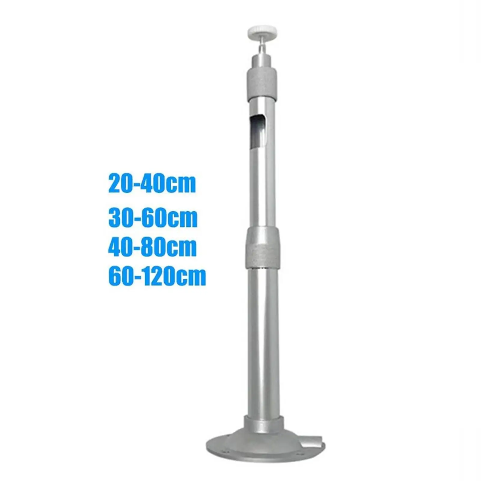 Metal alumínio parede teto projetor suporte de montagem cabide extensível prata