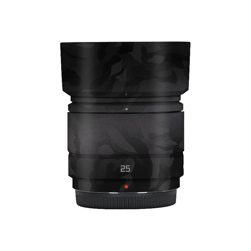 Wrap Skin Voor Panasonic 25mmF1.7 Fashion Klassieke Lens Huid 25mmF1.7 Camera Sticker Anti-Scratch Protector Cover Decal