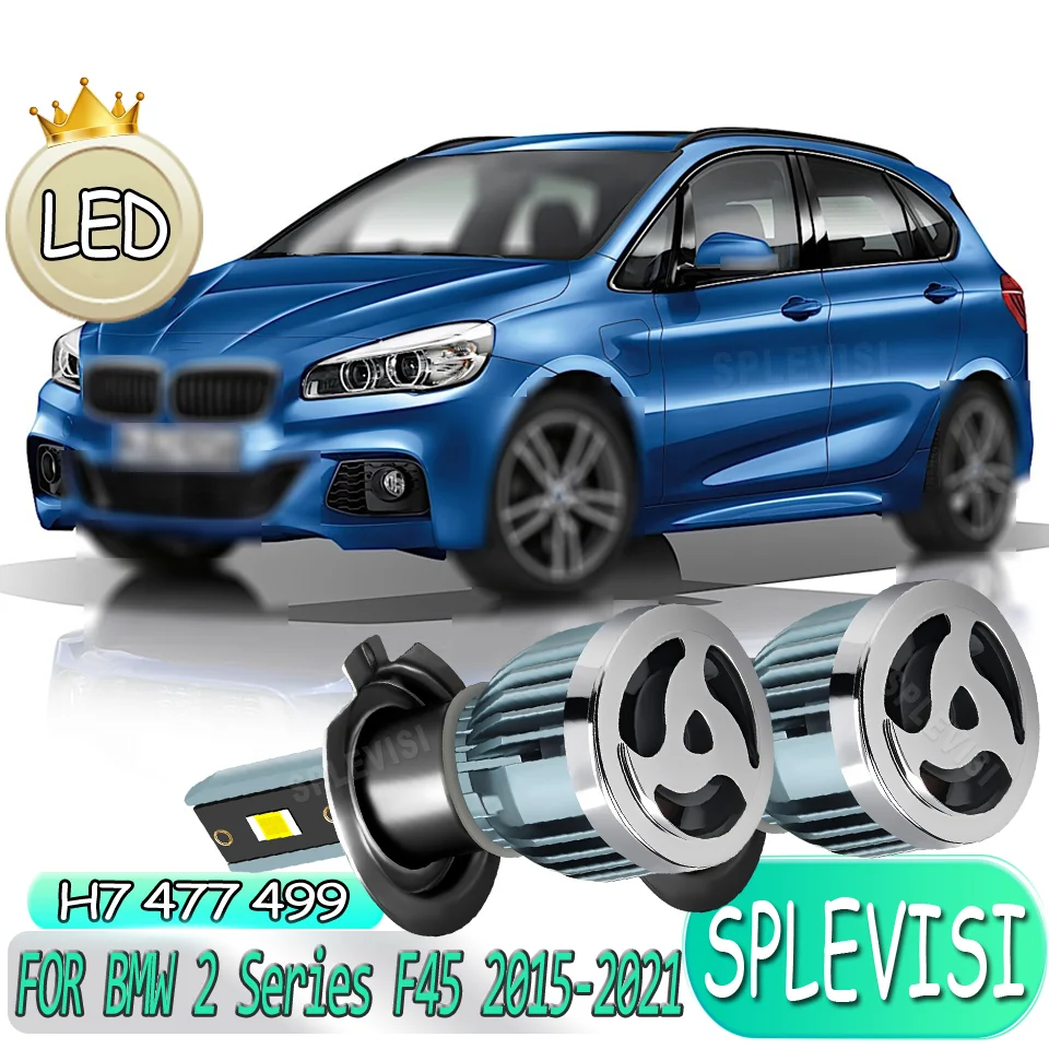

LED Smooth Operation No Unwanted Sound H7 Car Headlight High Low Beam For BMW 2 Series F45 2015 2016 2017 2018 2019 2020 2021