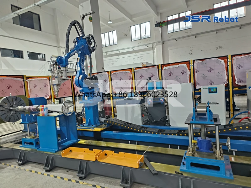 GP50 JSR robotic laser cladding robot cladding system for drilling tool to increase the hardness