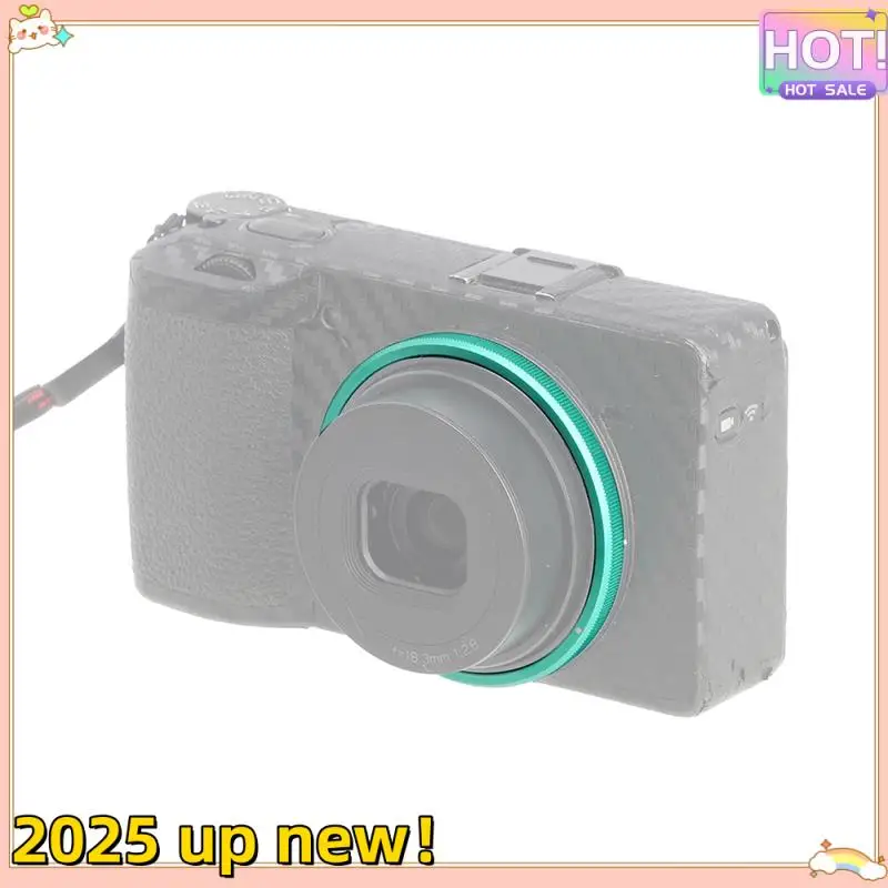 

Стильное алюминиевое кольцо для объектива Ricoh GR 3, декоративное кольцо, многофункциональное портативное кольцо для объектива