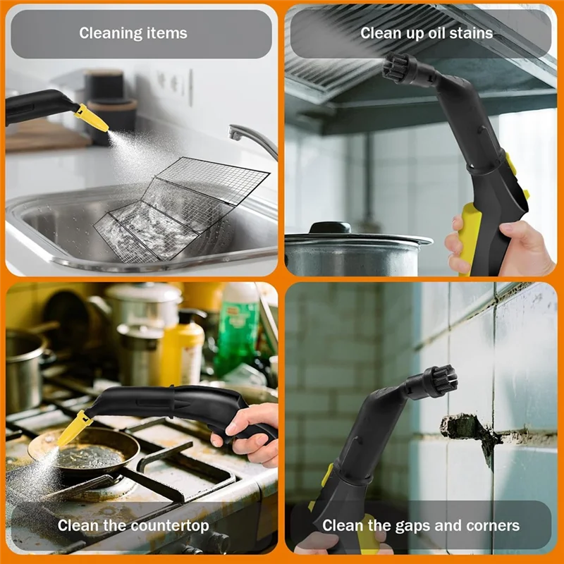 【Berserk】Stoomreiniger Vervanging Mondstuk Borstelkop Voor Karcher SC1 SC2 SC3 SC4 SC5 SC7 CTK10 CTK20 Stoomreiniger Accessoires