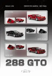 LX Model 1:64 288 GTO KS Diecast Model Car