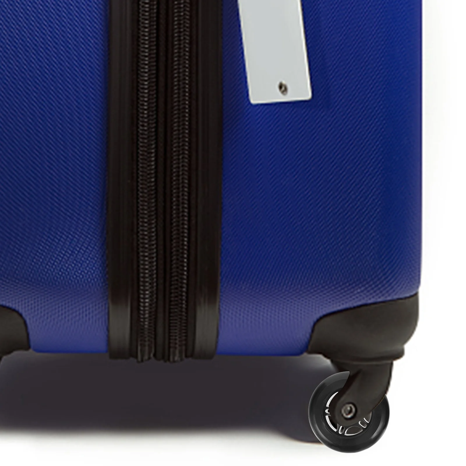 1 مجموعة الأمتعة استبدال عجلات حقيبة عجلة دوارة دائم المطاط معدن مرنة الدورية سعة تحميل كبيرة كتم تصميم #4