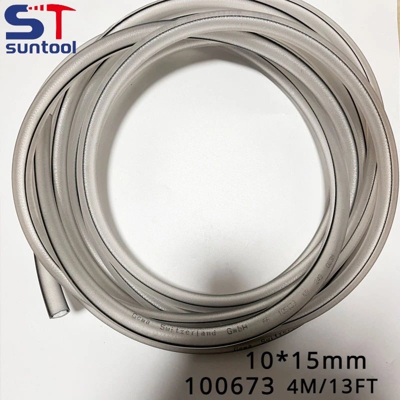 Suntool 4M/13FT 1001673 Anti Static Hose POE 10mm-15mm  for Powder Coating Spray Gun GM 10*15mm Hose