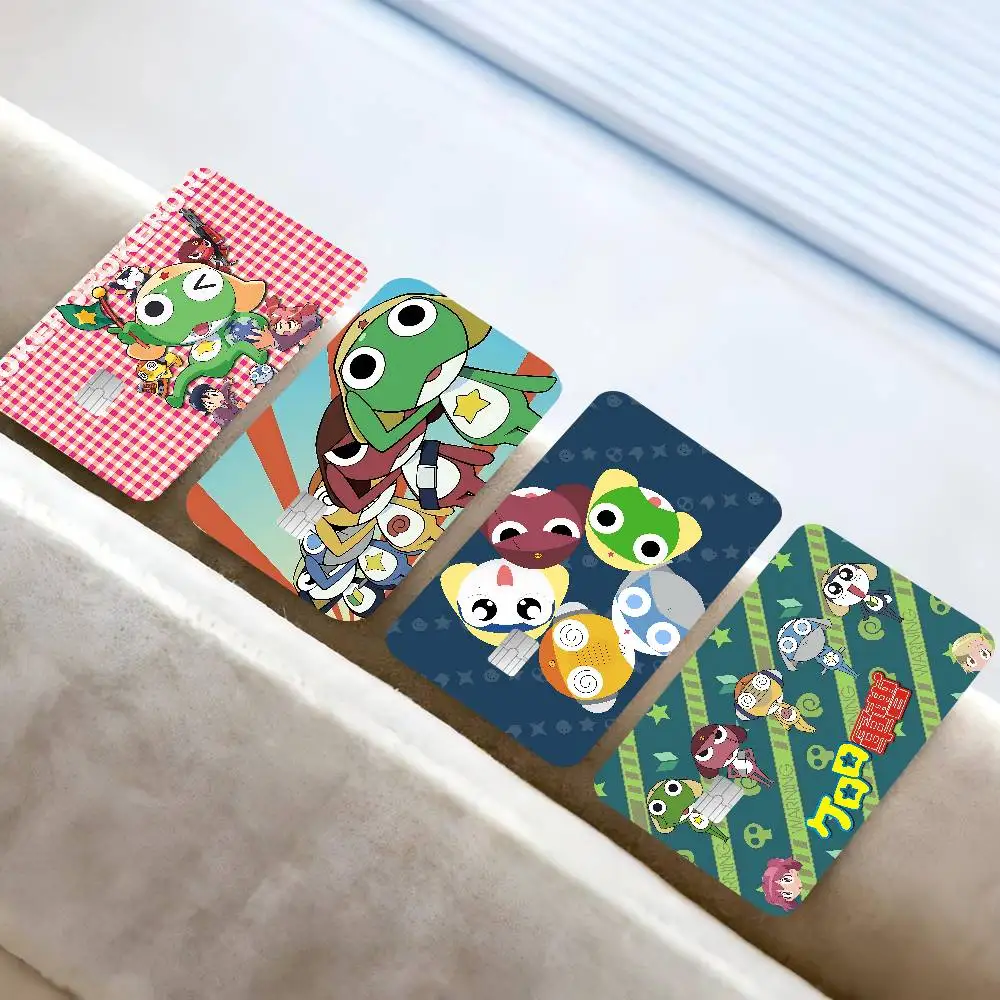 Anime Keroro Gunsou Frog 100% Hot Sale Amine Credit Debit Bank Card Bus Card Film Skin Sticker