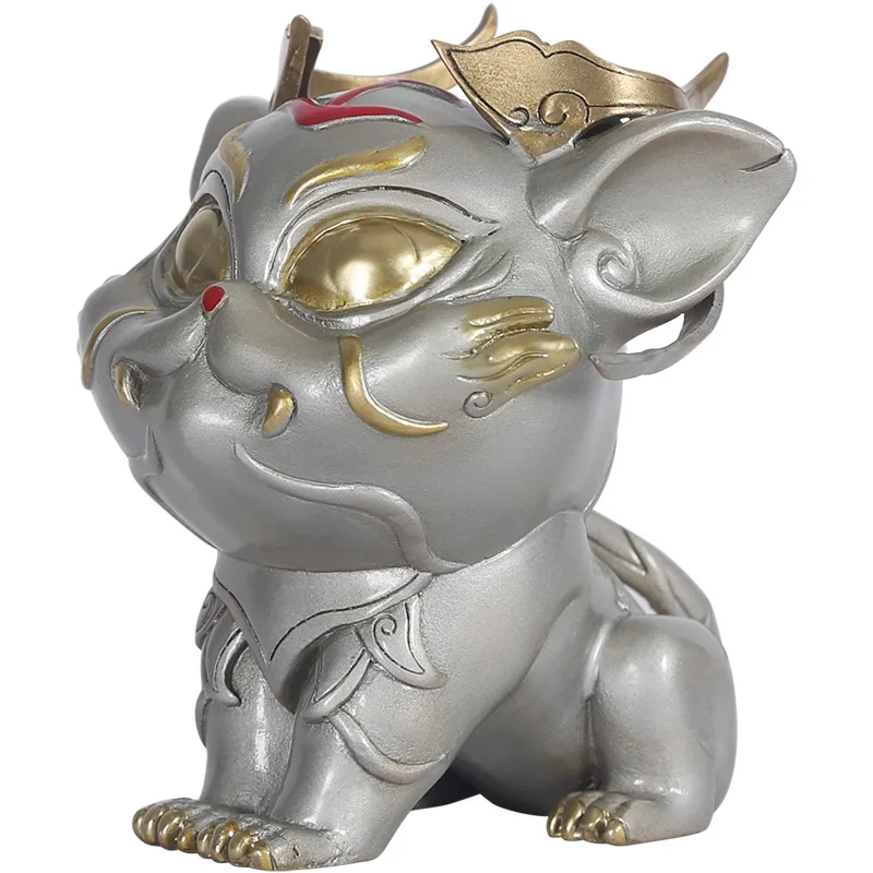 Color copper four divine beasts Qinglong Suzaku White Tiger Xuanwu Creative Moe Version Swiss Beast Home Decoration Entrance