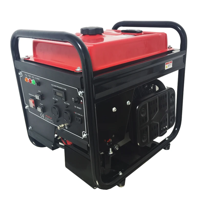 Ultra-Quiet Inverter Generator Fast Transport Dual Fuel LGP Option with Remote Start 4-Stroke Engine