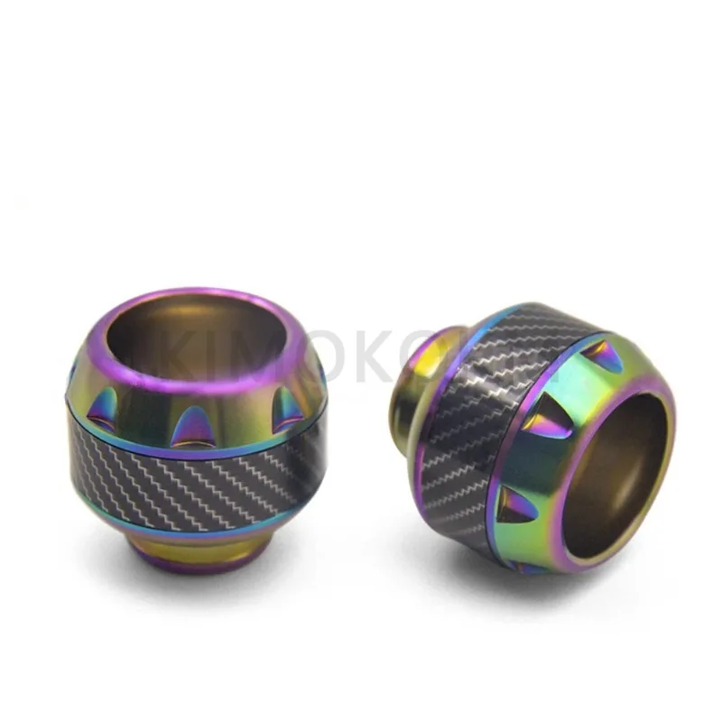 Motorcycle Universal Modification Color Titanium Anti Drop Cup, Scooter Decorative Parts, Front Shock Absorber, Fork Accessories
