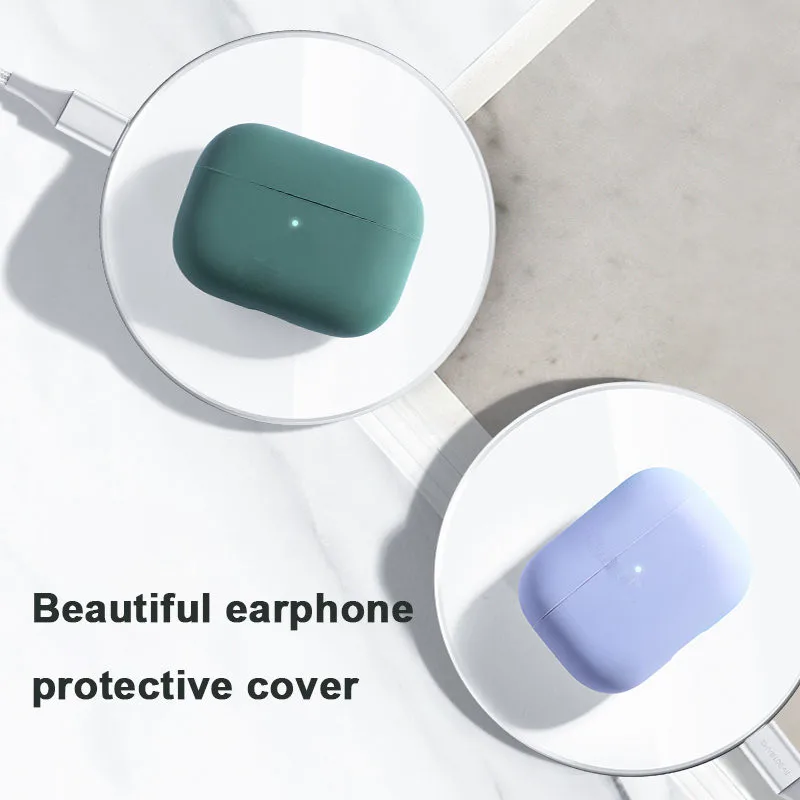 Ban Đầu Silicone Lỏng Dành Cho Tai Nghe Airpods Pro 2 Không Dây Bluetooth Ốp Lưng Bảo Vệ Vào Năm 2022 AirPods Pro 2