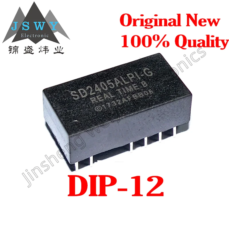 5PCS SD2405ALPI-G SD2405API Clock Real-Time Module IC Inline DIP12 100% Brand New Original Stock, Free Shipping