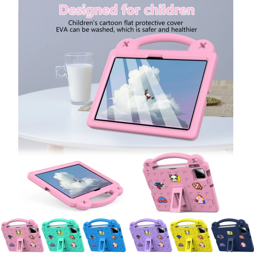 Kids EVA Stand DIY Case for Xiaomi Pad 9 11.2 2026 Pad 7 8 Pro 11.2" 2025 X1 Tablet Cover for Walmart ONN Pro 11-100146660 2024 2