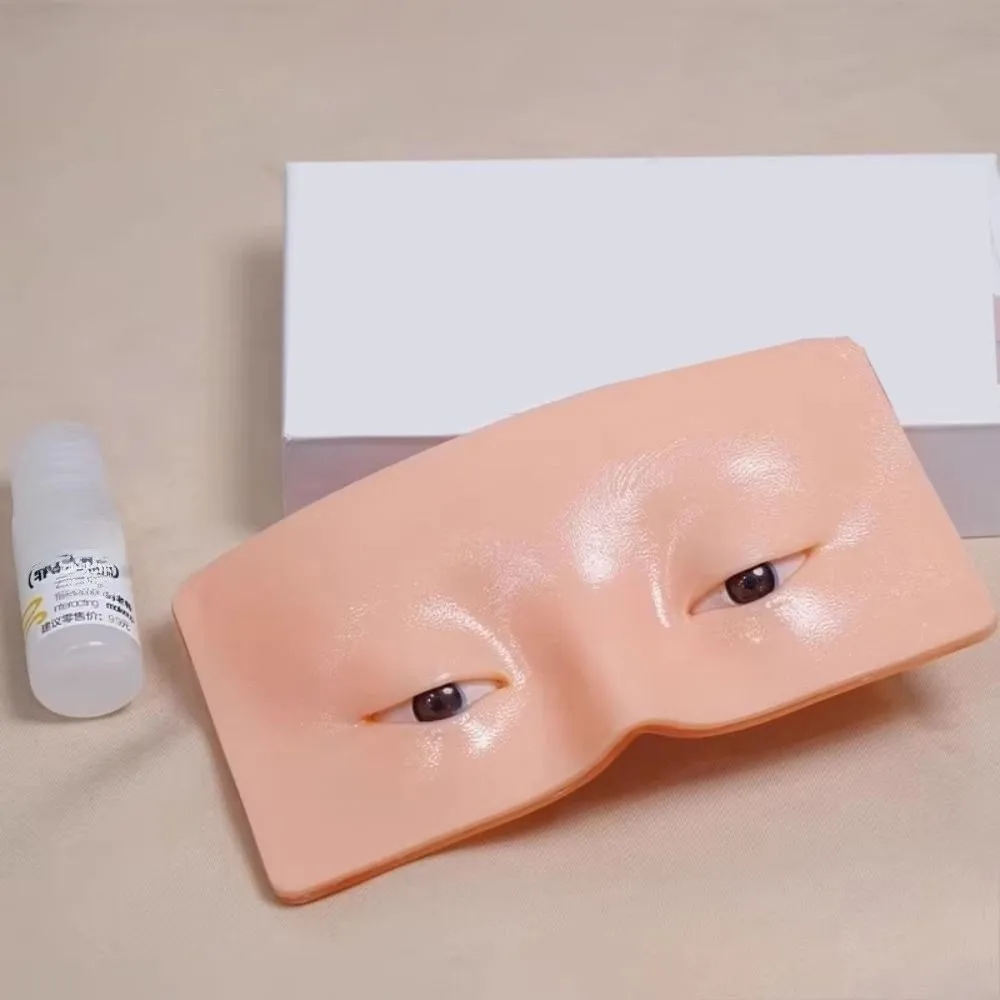 

Silicone Material Makeup Practice Board Reusable Professional Quality Eyebrow Tattoo Practice Skin 3D Realistic Model