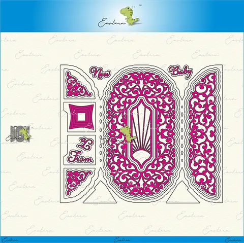 새로운 라이트 카드 모양 금속 절단 다이 2022 새로운 diy 다이 금형 Scrapbooking 종이 만들기 다이 커트 공예