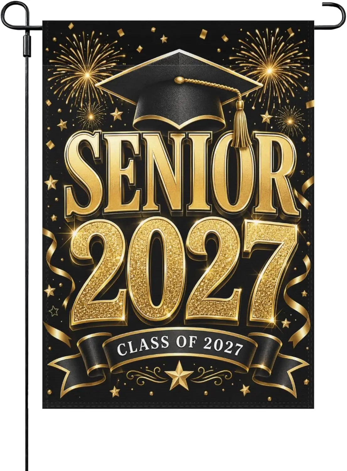 Senior 2027 Class Of 2027 Yard Flag Inspirational Banner Pool yyi