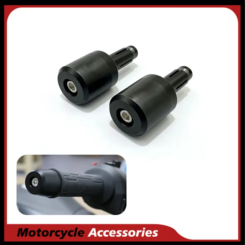 Puños de manillar universales para motocicleta de 7/8 pulgadas y 22 mm, tapas de extremo de manillar, deslizadores para YAMAHA, Ducati, VOGE, ZONTES, BENELLI