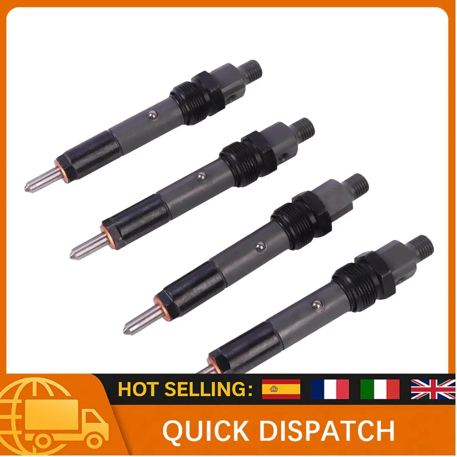 

4PCS For Perkins 1004-42 1004-40TW Engine Fuel Injector U2645A058 U2645A058R 2645A058 AR AM AS Diesel Injector