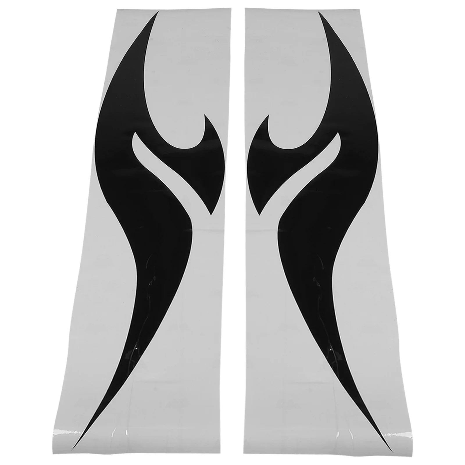 

2pcs Car Body Side Skirt Stickers Vinyl Racing Decals For Car Exterior Durable Waterproof Auto Side Strip Graphics Vehicle