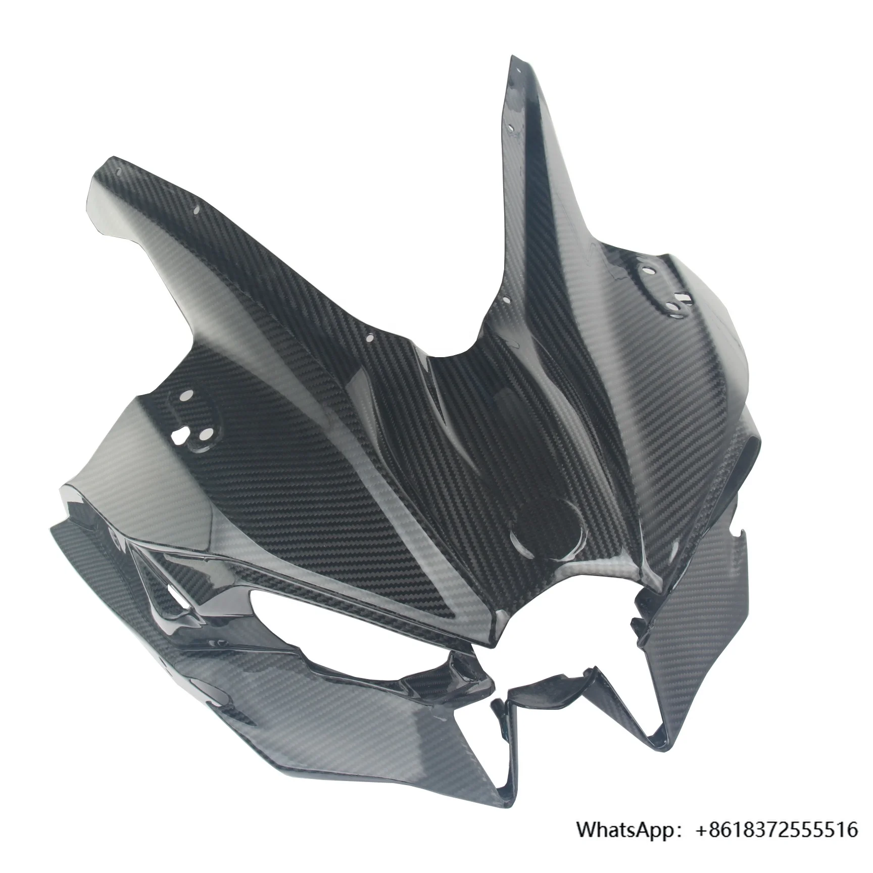 

Motorcycle Body Parts 100% FULL Carbon Fiber Nose Fairing/Front Fairing for Kawasaki Ninja H2 2015+